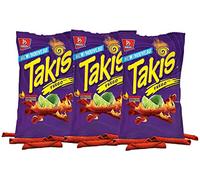 Takis Fuego Crisps Multipack (Hot Takis Chips Chili-Lime Flavour) 3x56g