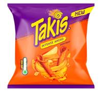 Takis Intense Nacho Snacks, 55g, Pack of 21
