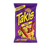 Takis, Nacho (corn, lime flavour), 90 g.
