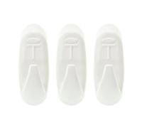 Takker - Multi-Purpose Hooks | Picture Hanging Kit Hooks - Compatible and Hardwall Suitable Indoors and Outdoors | Small - x3 Pack