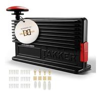 Takker® Picture Frame Hanging Tool Kit - 61 Piece | No Tools Needed | Easy 1-Step Solution | Suitable for Drywall, Plasterboard, Wood | for Frames, Canvas, Pictures, Decorations | Dragons' Den Winner