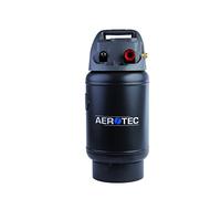 Takny Portable Compressed air Tank, Additional Tank with 14 L Capacity, universally Suitable for Standard compressors, Pressure Regulator up to 10 bar