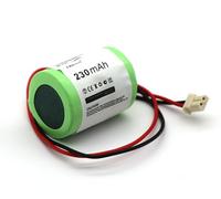 TAKOCI Replacement Battery Compatible with Honeywell 8EP420, ADE RESON8, AG6/WB, HWAG6S, RESON8, Risco Eurosec XS3D,fits Part No CP300H, GP250BVH5A6, GP320BVH5A6, 6.0V 230mAh / 1.38Wh