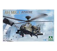 Takom 02604 AH MK1 Apache 1:35 Helicopter Plastic Model Kit