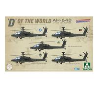 Takom 2606 1:35th scale "D" of the World AH-64D Apache Longbow Attack Helicopter