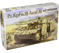 TAKOM 1/35 German Panzer III Ausf. M Schurzen Plastic Model Kit TKOB8002