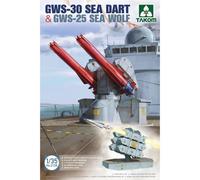 Takom 2138 GWS-30 Sea Dart & GWS-25 Sea Wolf 1:35 Model Kit