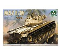 Takom 1:35 M47 Patton 2in1 E /M Model Military Kit TAK2072