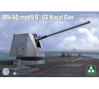 TAKOM TAK2182 1:35 Mk.45 Mod45''/62 Naval Gun Marine Gun Model Building Plastic Kit