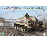Takom 1/35 Germany VK45.02(H) Draft Blueprint w1461 Plastic Model TKO2191