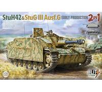 TAKOM 1:35 StuH42 & StuG III Ausf.G Early Production 2 in 1 Model Military Kit (TKOB8009)