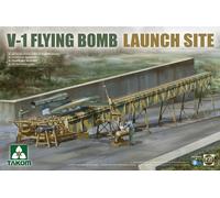 TAKOM TAK2152 1:35 V-1 launch pad with V-1 (Fieseler Fi 103) Model Military Kit (TKO2152)