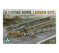 TAKOM TAK2152 1:35 V-1 launch pad with V-1 (Fieseler Fi 103) Model Military Kit (TKO2152)