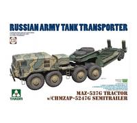 Takom 1/72 MAZ-537G Tractor & CHMZAP-5247G Semi-Trailer