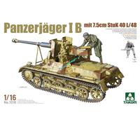 Takom TAK1018 1018 Tank Hunter IB with 7.5 cm Piece 40 L/48 Including Figure Scale 1:16 Model Making