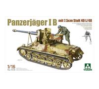 Takom TAK1018 1018 Tank Hunter IB with 7.5 cm Piece 40 L/48 Including Figure Scale 1:16 Model Making