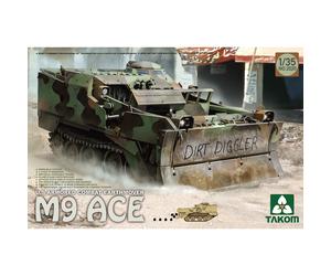 Takom 2020 M9 ACE U.S. Armoured Combat Earthmover 1:35 Model Kit