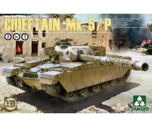 TAKOM 2027 1:35 British Main Battle Tank Chieftain Mk.5/P (2 in 1)