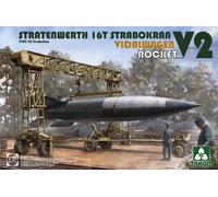 TAKOM TAK2123 1/35 STRATENWERTH 16T STRABOKRAN, VIDAL CAR ROCKET V2, Multicoloured