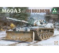 TAKOM TAK2137 2137-M60A3 with M9 Bulldozer Attachment-Scale 1/35 Plastic Kit
