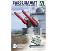 Takom 2138 GWS-30 Sea Dart & GWS-25 Sea Wolf 1:35 Model Kit