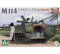 Takom 2154 M114 US/Vietnamese Early & Late ARV 1:35 Scale Plastic Kit FREEPOST