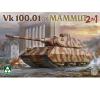 TAKOM TAK2156 1:35 VK100.01 (P) MAMMUT 2 in 1 Tank Model Military Kit (TKO2156)