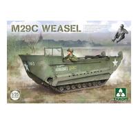 TAKOM 1/35 Scale US WWII M29C Weasel Light Amphibious Tracked Vehicle Model Kit