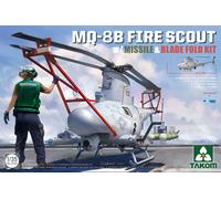 Takom 1:35 MQ-8B Fire Scout Drone W/Missile & Blade Fold Kit Model Aircraft Kit