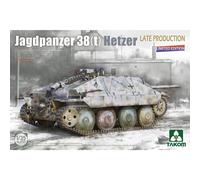Takom 2172X German WWII Jagdpanzer 38(t) Hetzer Late Prod. LE 1:35 Model Kit