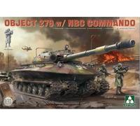 TAKOM 2188 Soviet Object 279 Concept Heavy Tank w/NBC Commando 1:35 Model Kit