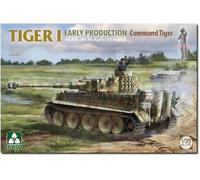 TAKOM - Model Tank Sd.kfz.181 Pz.kpfw.vi Ausf.e Tiger I Command Tiger Michael Wittmann Early Production |takom|2195| 1:35 Model Tank Promo
