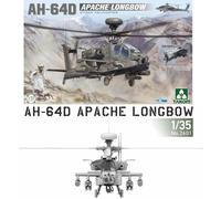 Takom 1:35 AH-64D Apache Longbow Attack Helicopter Model Aircraft Kit