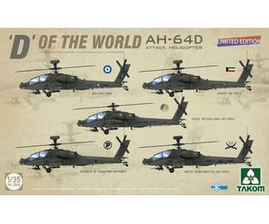Takom 2606 1:35th scale "D" of the World AH-64D Apache Longbow Attack Helicopter