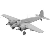 TAKOM 48001 Henschel Hs 129 B-2 w/Interior - 1:48 Aircraft Model Kit - Includes Clear Hull (Bonus), MK 101 Cannon & Engine Details - Unbuilt