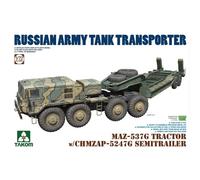 Takom 5004 - 1:72 MAZ-537G Tractor with CHMZAP-5247G SEMITRAILER - New