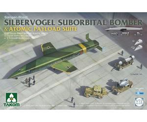Takom 5018 1:72 German Silbervogel Suborbital Bomber & Atomic Payload Suite