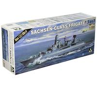 Takom Das Werk TAK6001 Sachsen-Class Frigate 3-in-1 Scale 1:350 Model Building (TKO6001)