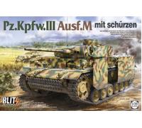 TAKOM TAK8002 8002 1/35 Tank III AUSF. M with Aprons