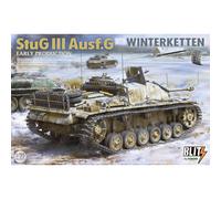 Takom StuG III Ausf G Early w/ Winterketten (snow tracks) 1:35 Model Kit 8010