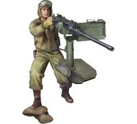 TAKOM Tacom 1/16 WW2 US Army W/.50 Machine Gun Limited Edition Plastic Model TKO1025 (Person)