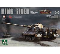 TAKOM TAK-2047 - Model set WWII German Heavy Tank Special vehicle 182 King Tiger Henschel Turret w/Zimmerit