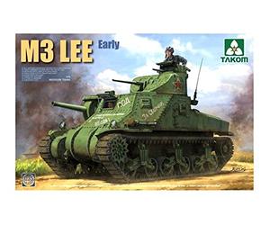 TAKOM TAK-2085 Model kit US Medium Tank M3 Lee Early
