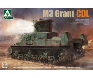 Takom TAK2116 - 1:35 British Medium Tank M3 Grant CDL - New