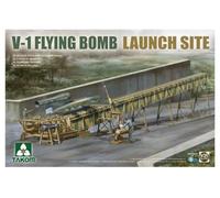 TAKOM TAK2152 1:35 V-1 launch pad with V-1 (Fieseler Fi 103) Model Military Kit (TKO2152)