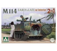 TAKOM TAK2154 1:35 M114 Early & Eate w Interior 2 in 1 Model Military Kit