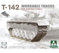 Takom TAK2164 - 1:35 T-142 Workable Tracks For M48/M60 Family - New