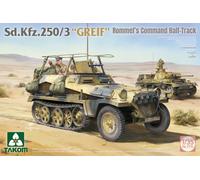 Takom 1/35 Scale German Army SdKfz 250/3 "Greif" Rommel's WWII Half-Track Vehicle Model Kit
