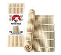 Takonashi® - Bamboo Sushi Rolling Mat - 23 x 24 cm - Easily Make Sushi Rolls at Home - Easy-to-Use Kitchen Tool - OriginalCup®