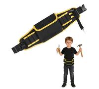 TAKONE Children's Tool Belt - High Quality Adjustable Tool Belt with Pockets, Carabiner & Hammer Loop - For Small Builders & Builders